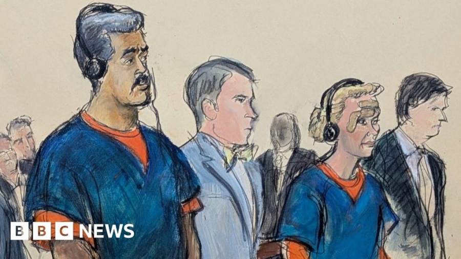 Бившият венецуелски президент Мадуро се яви пред съд в Ню Йорк