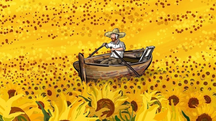 Ирански художник съживява Ван Гог в съвременно изкуство