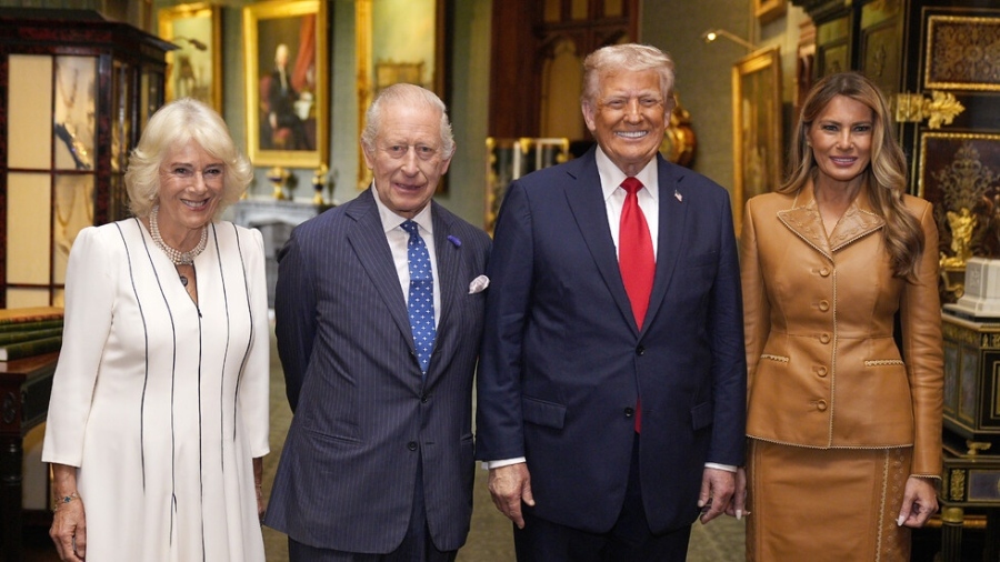 Крал Чарлз III ще говори пред Конгреса и ще се срещне с Тръмп